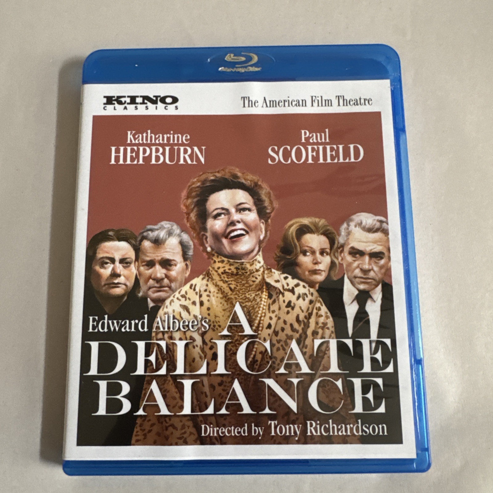 A Delicate Balance (Blu-ray, 1973) Katharine Hepburn, Paul Scofield, Lee Remick