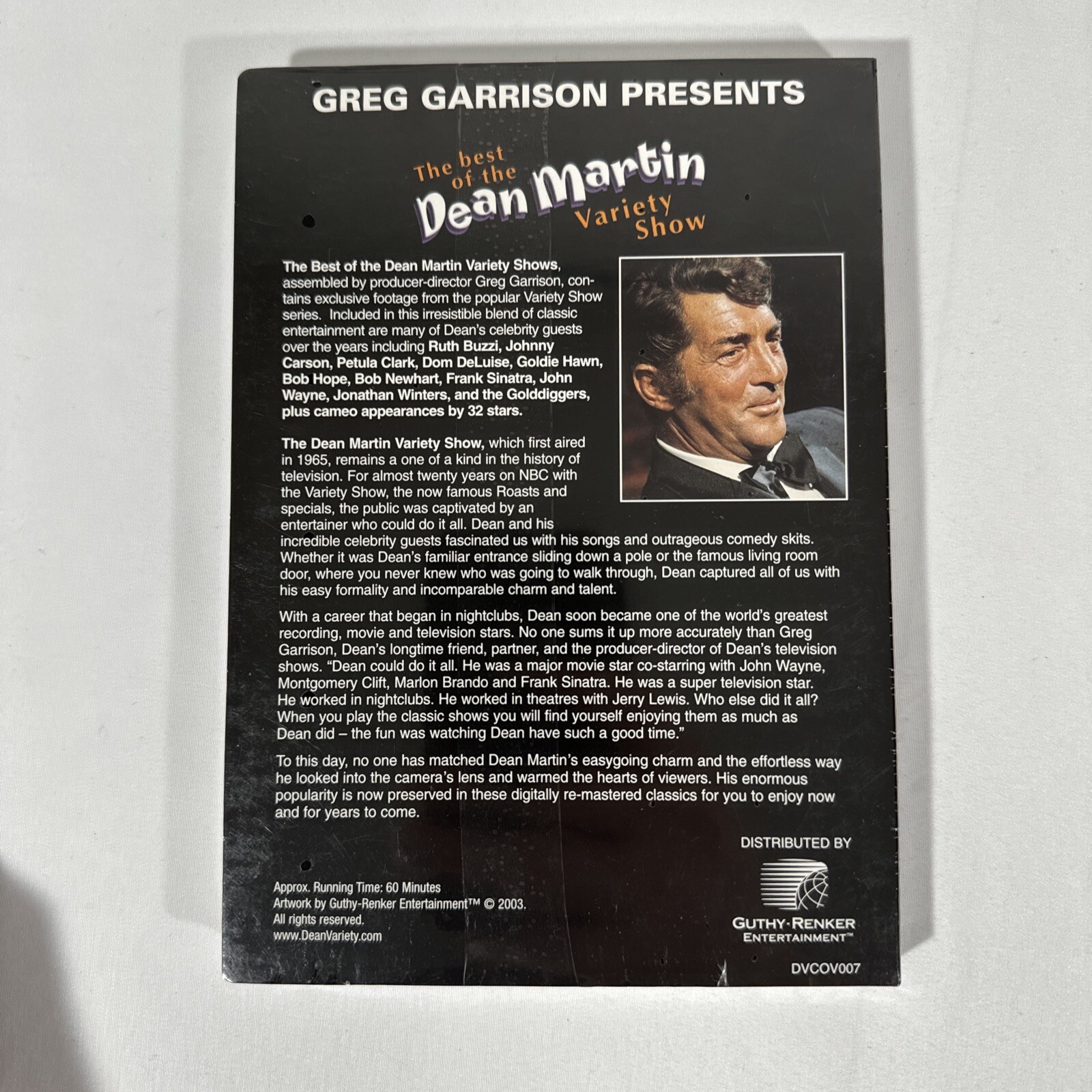 Dean Martin Variety Show DVD Lot Volumes 3 4 5 6 Classic TV