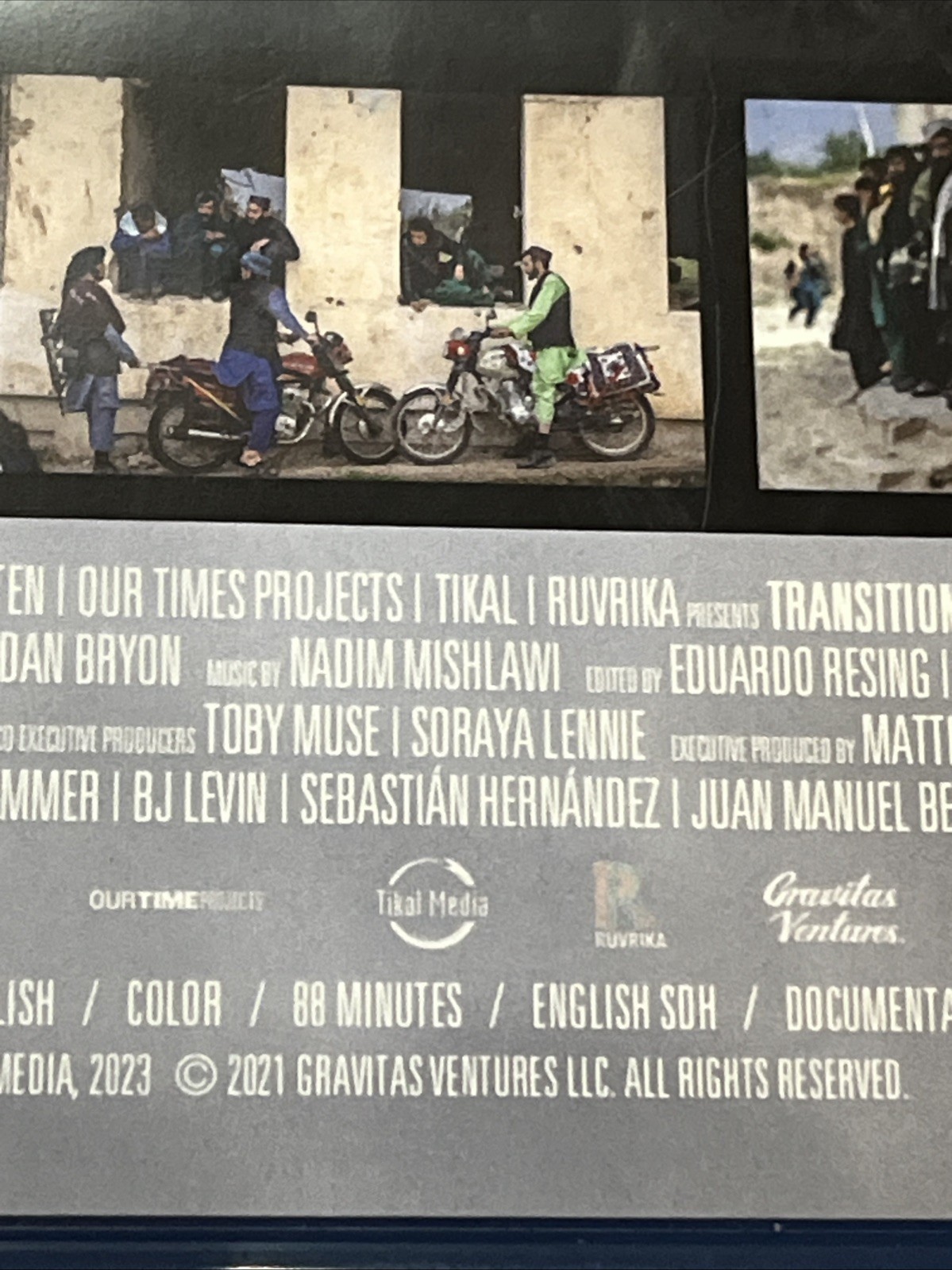 Transition Blu-Ray 2023 Documentary Movie Gulf War Taliban Trans LGBT