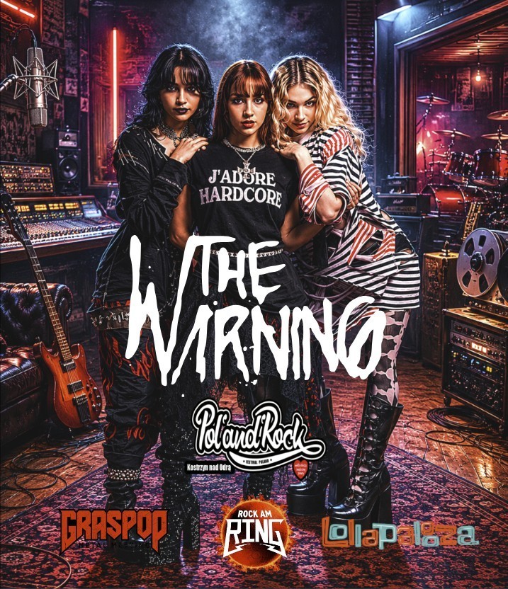 THE WARNING Live Poland Rock Fest. 2024 + Graspop 2025 & More! (BLU-RAY)