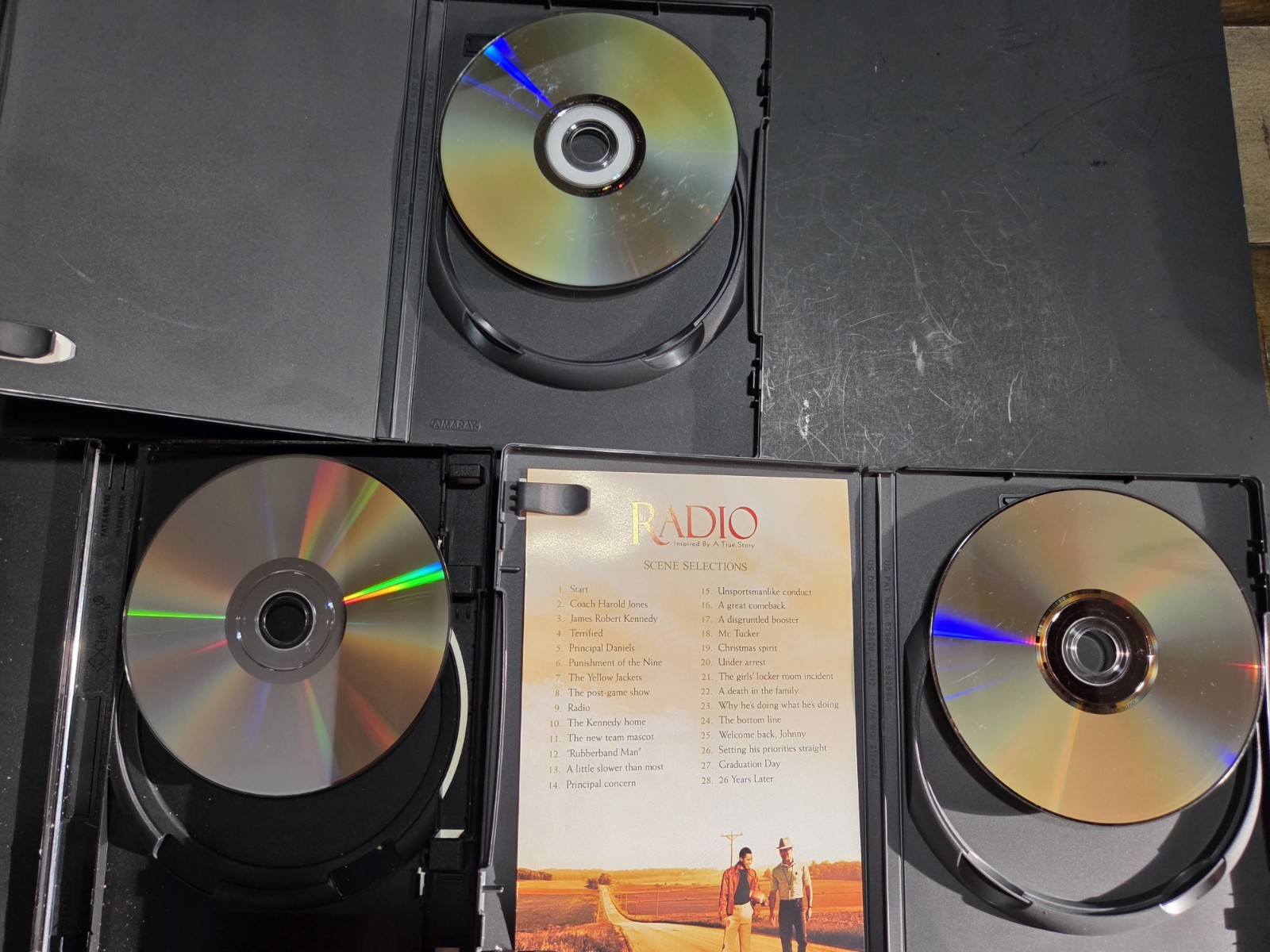 Lot of 5 Rudy / Remember the Titans / We Are Marshall/Radio/Invincible