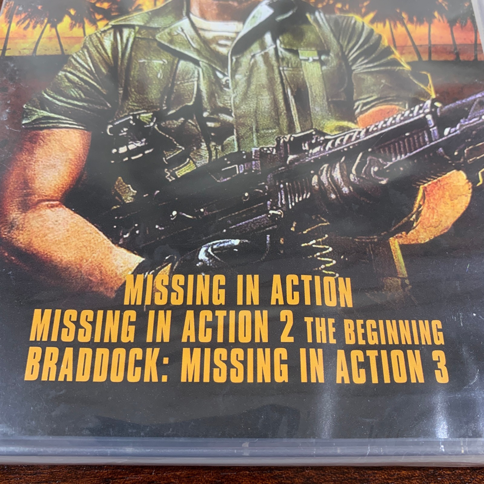 Chuck Norris Triple Threat DVD NEW Braddock Missing In Action 1, 2, + 3