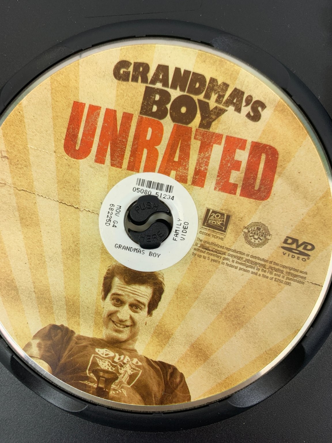 Grandma’s Boy DVD 2006 Unrated Edition Allen Covert Linda Cardellini