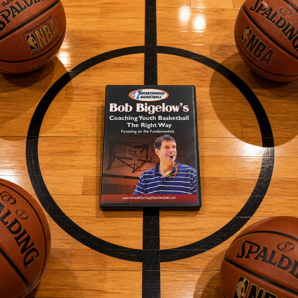 Breakthrough Basketball Coaching Youth The Right Way DVD Label New