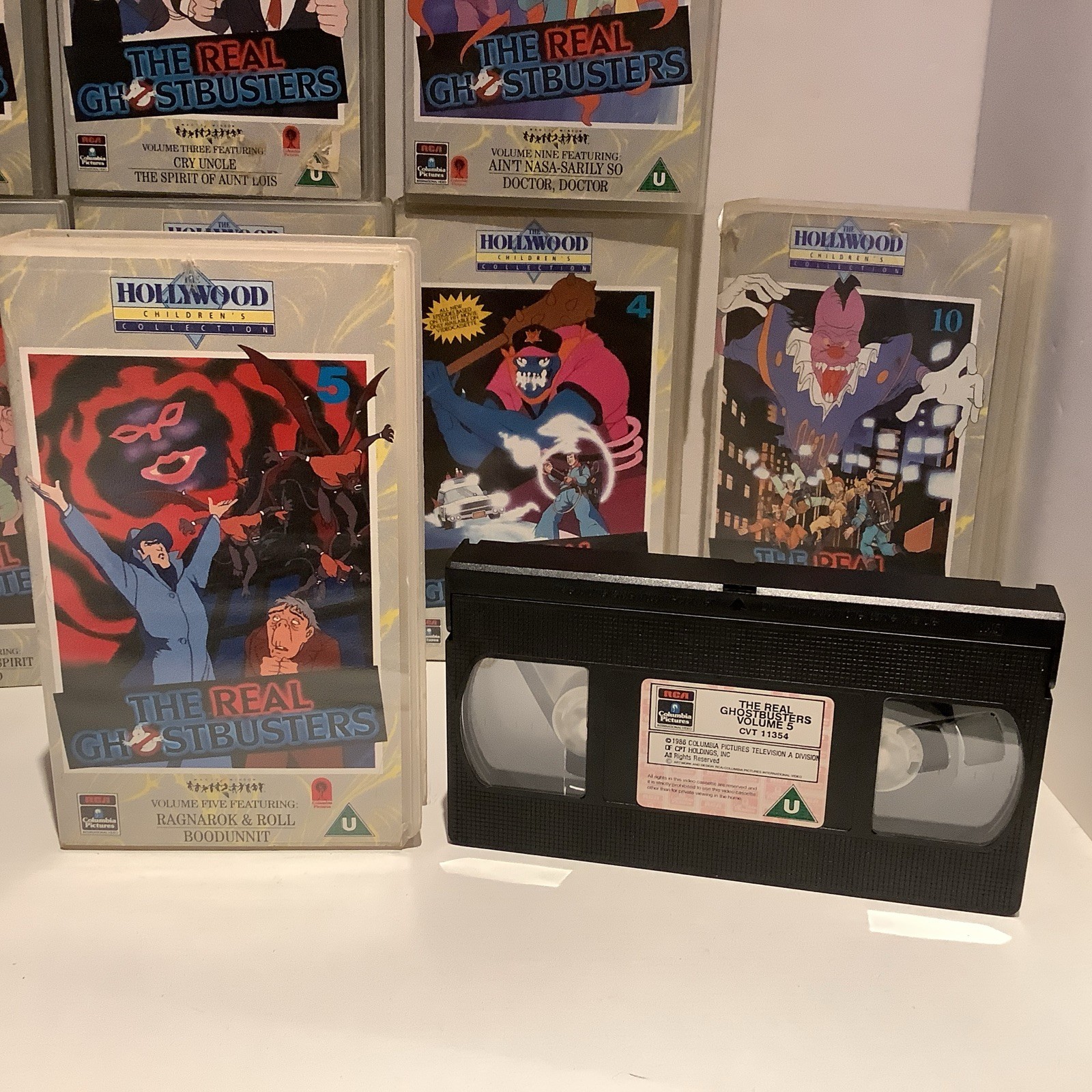 The Real Ghostbusters Vhs Bundle full collection Vol 1 – 10 very rare