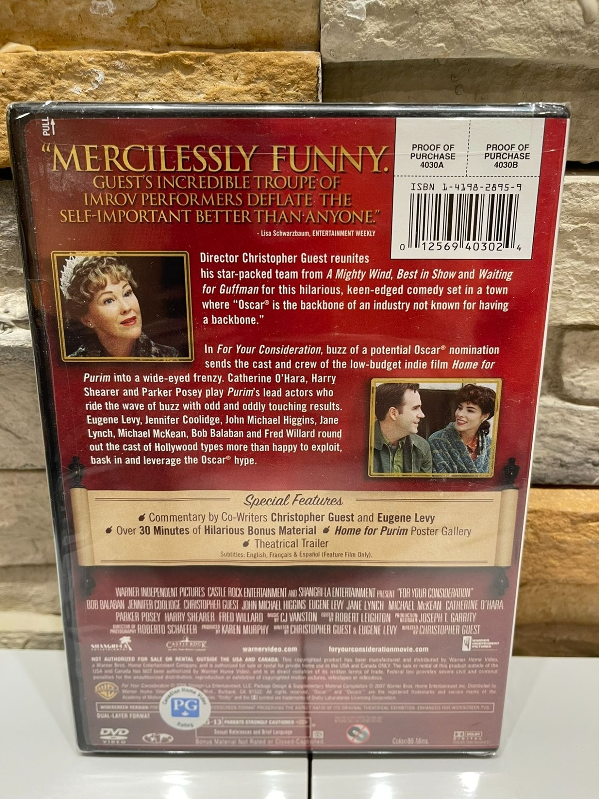 FOR YOUR CONSIDERATION 2006: BOB BALABAN JANE LYNCH PG13 WIDESCREEN NEW&SEALED