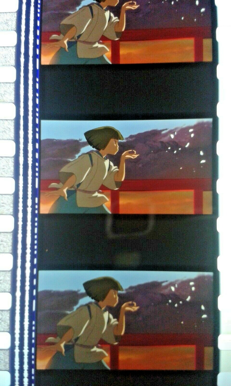 35mm SPIRITED AWAY (2001) FILM/MOVIE/FLAT/TRAILER STUDIO GHIBLI/MIYAZAKI ANIME