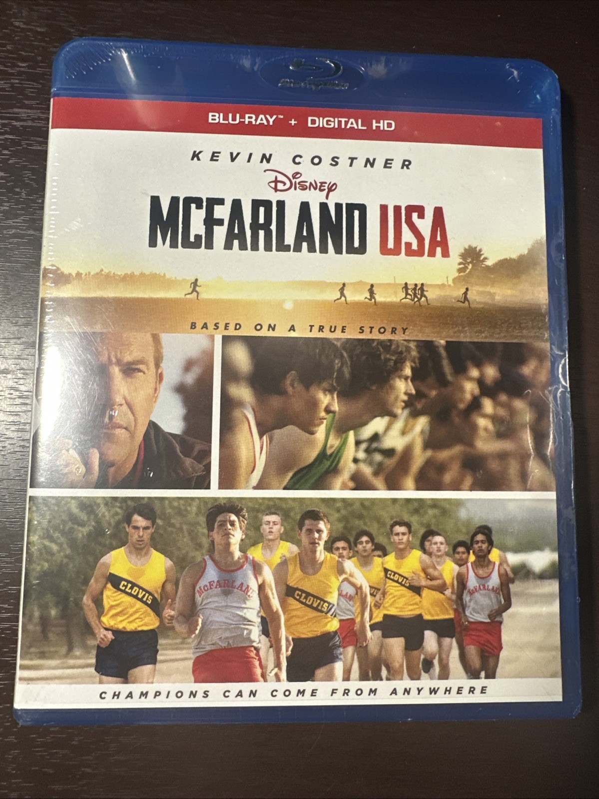 Disney McFarland, USA (Blu-ray, 2015) New Kevin Costner Running Cross Country