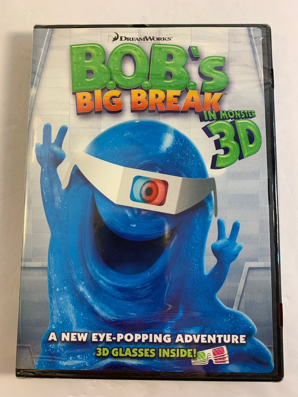Bob’s Big Break DVD 2009 Monster 3D DreamWorks Animation Short Film