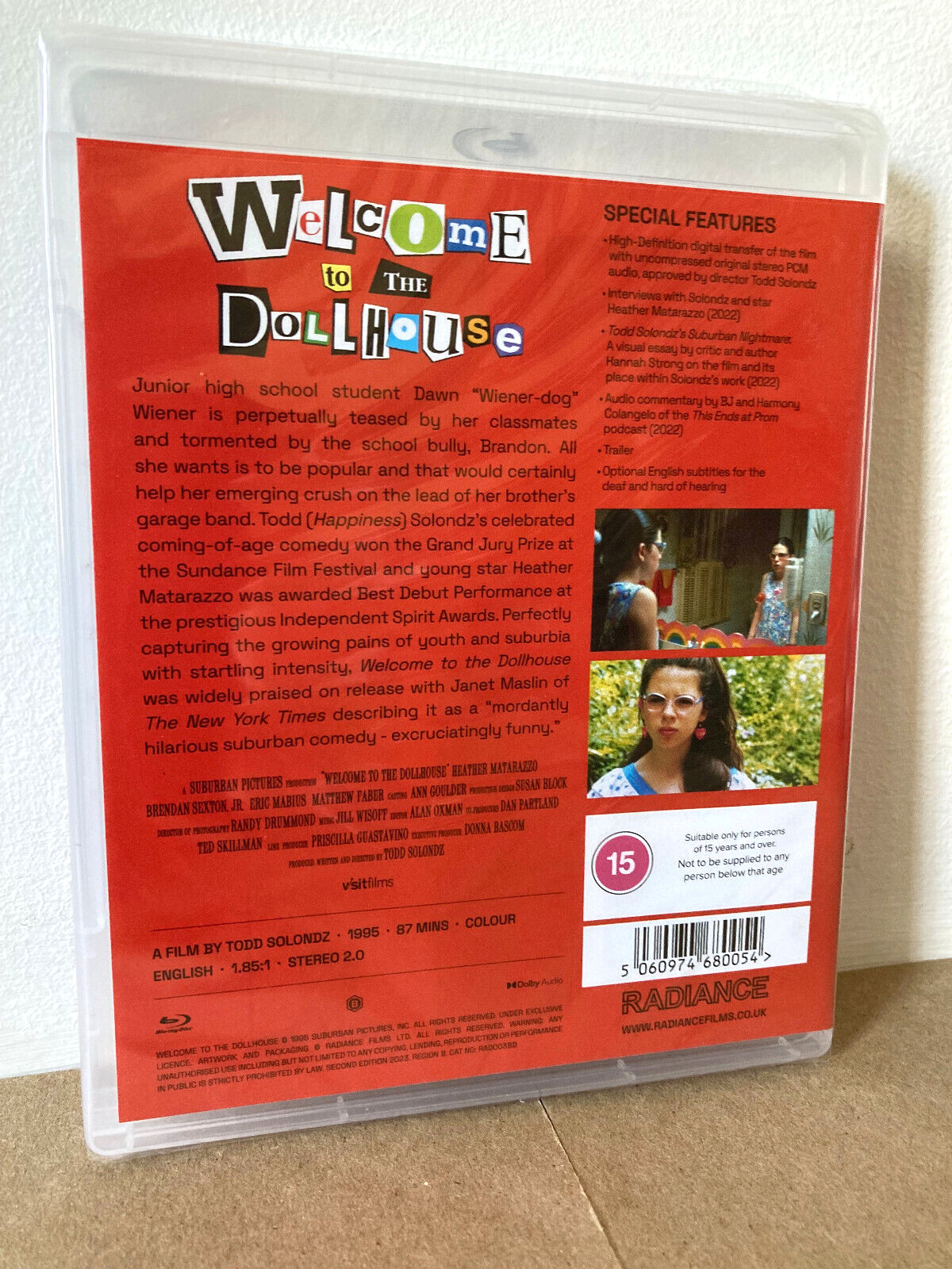 WELCOME TO THE DOLLHOUSE – Standard Ed (Non-USA REGION B Blu) Radiance PLS READ