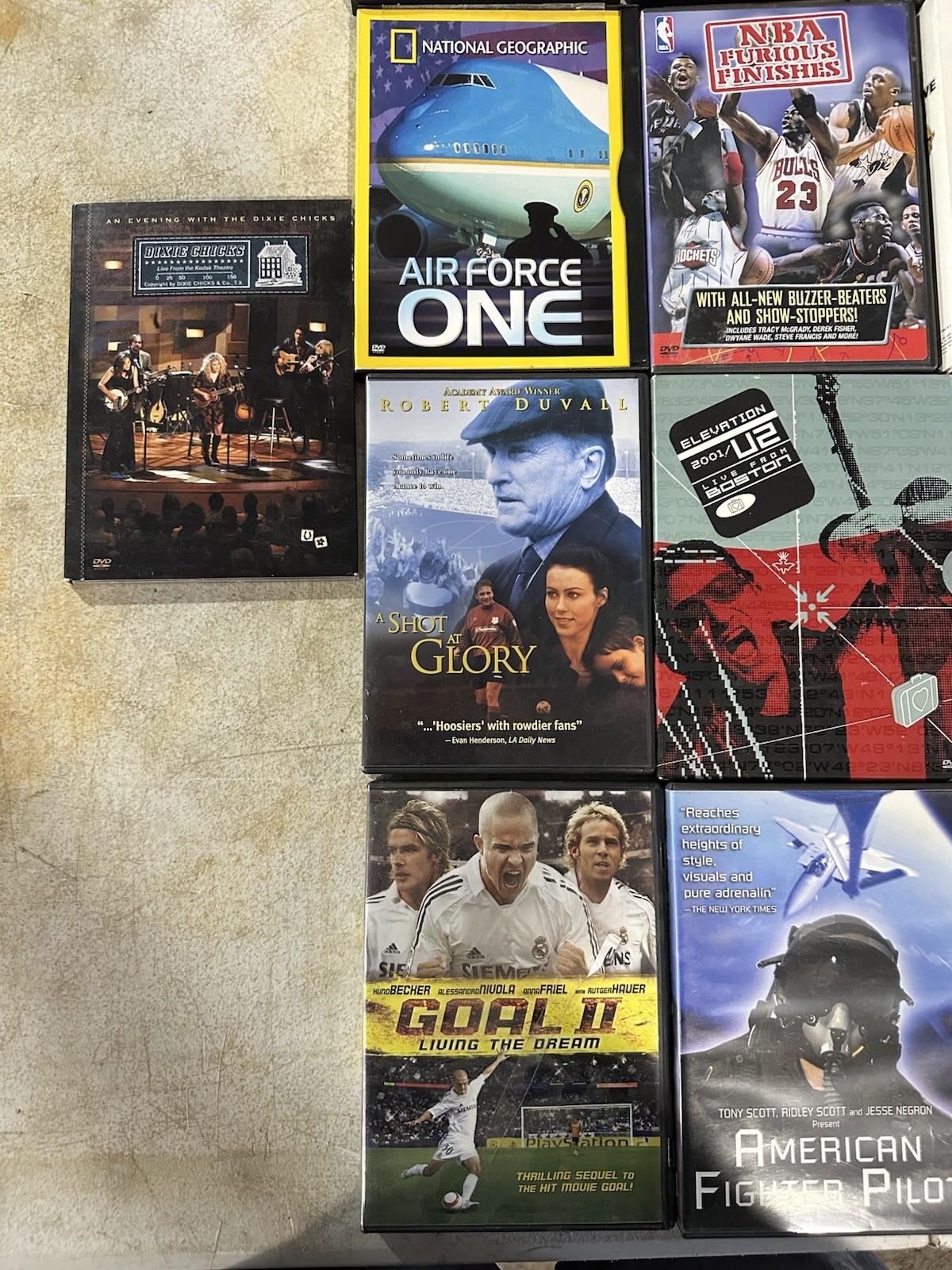 LOT OF 26* DVD Disc Mixed Movies Drama Live Music Sports Titanic