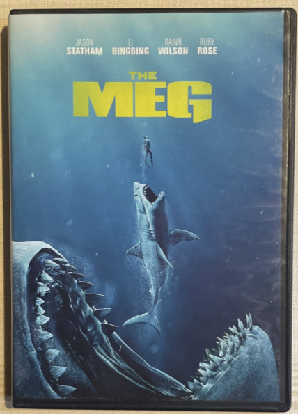 The Meg 2-Disc DVD Movie Jason Statham F3303