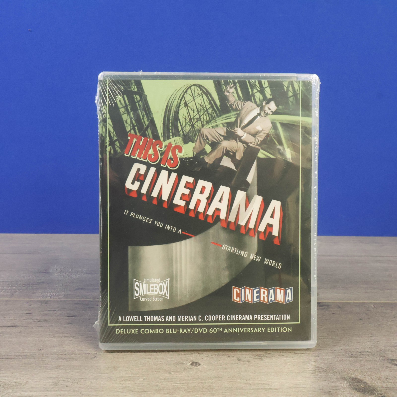 This is Cinerama 60th Anniversary Edition Deluxe Combo Blu-Ray DVD SEALED