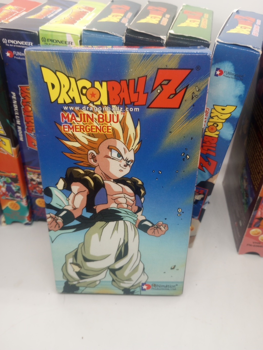 Vintage Dragonball Z VHS Lot Of 14 Various Titles 1997 2000