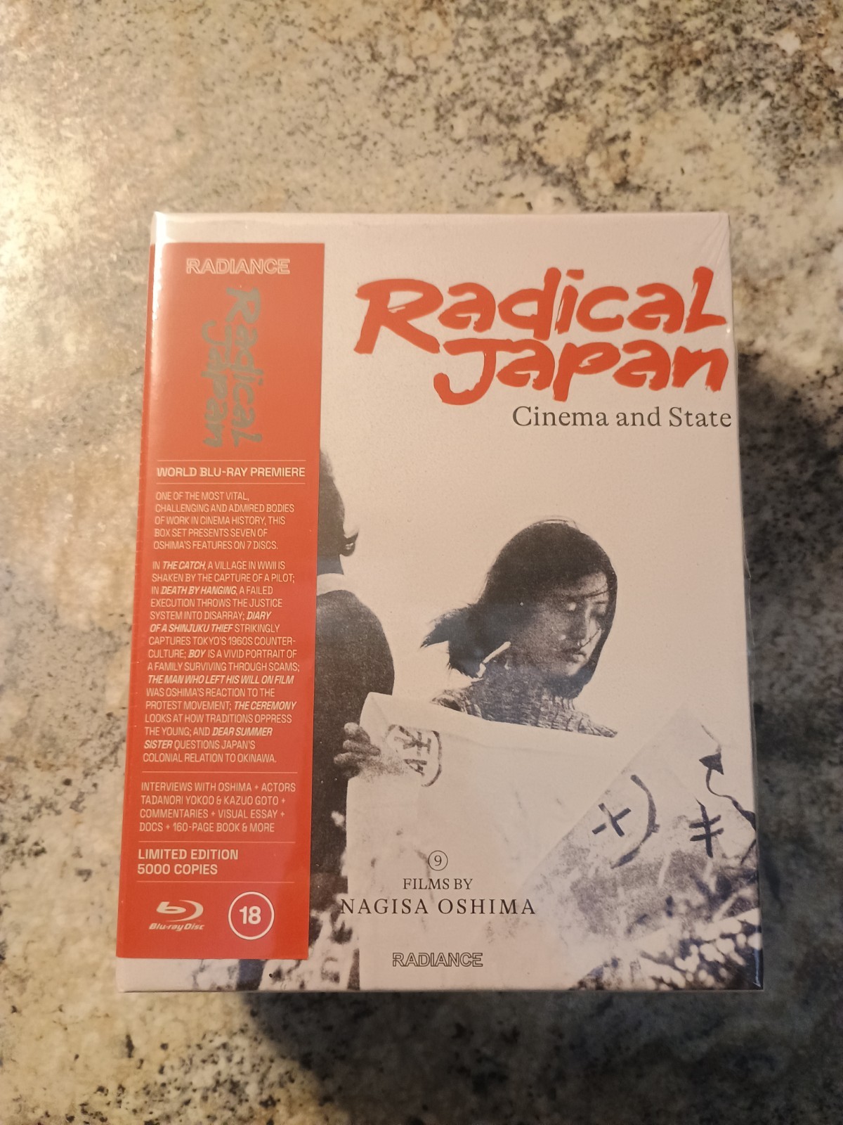 Radical Japan: Cinema and State Nagisa Oshima OOP Limited Ed Radiance Films
