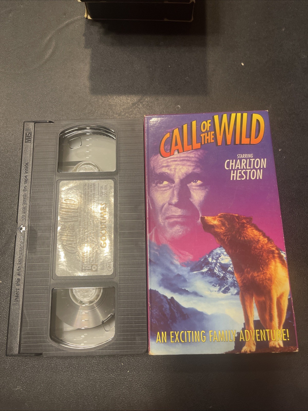 Charlton Heston in Call of The Wild VHS 1992