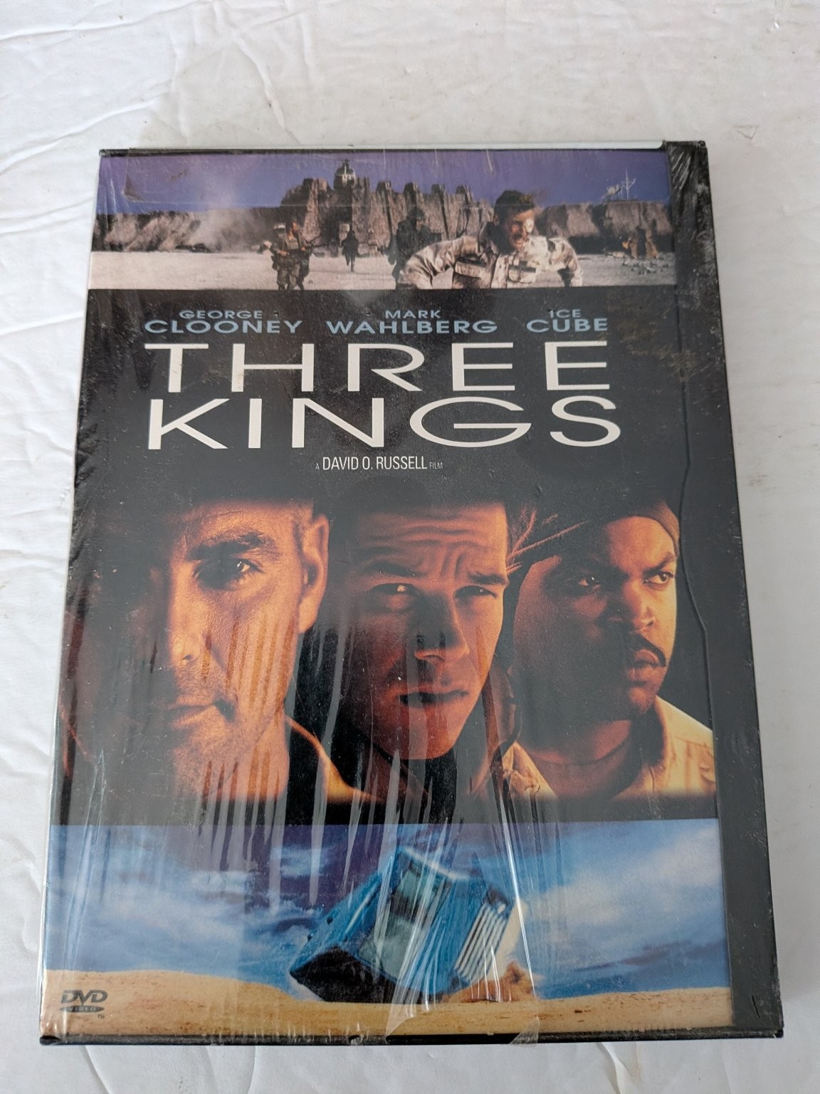Three Kings DVD 1999 George Clooney Mark Wahlberg Ice Cube David O. Russell