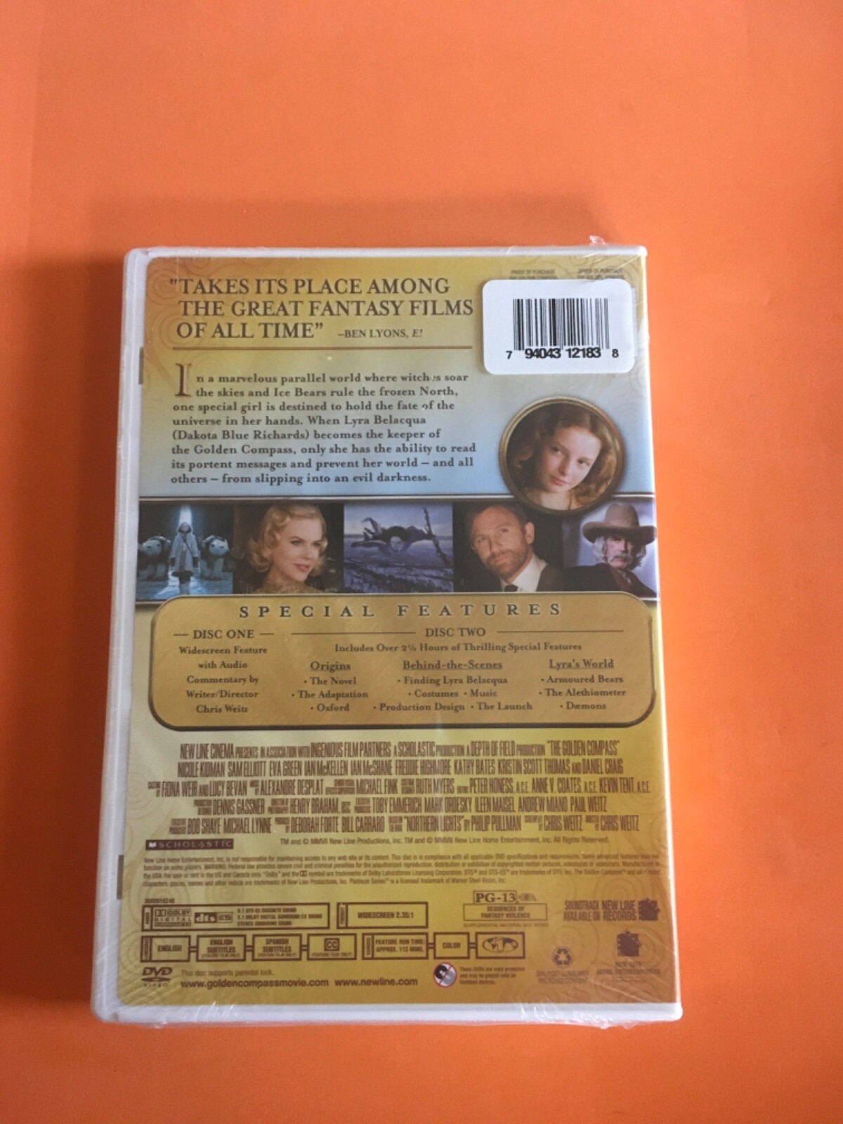 THE GOLDEN COMPASS DVD movie BEST BUY Exclusive 3-Disc 2007 – NEW Factory Sealed
