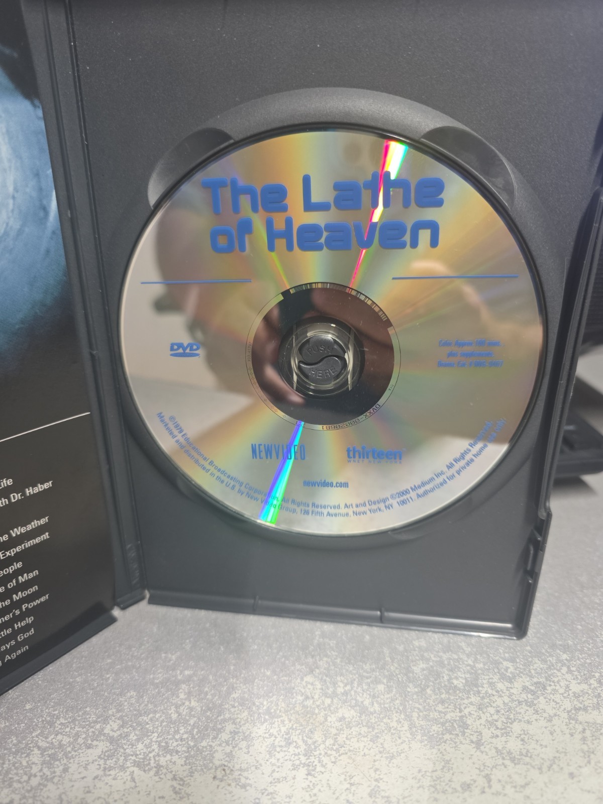 The Lathe of Heaven DVD 1980 Sci-Fi TV Movie Ursula K Le Guin Remastered RARE