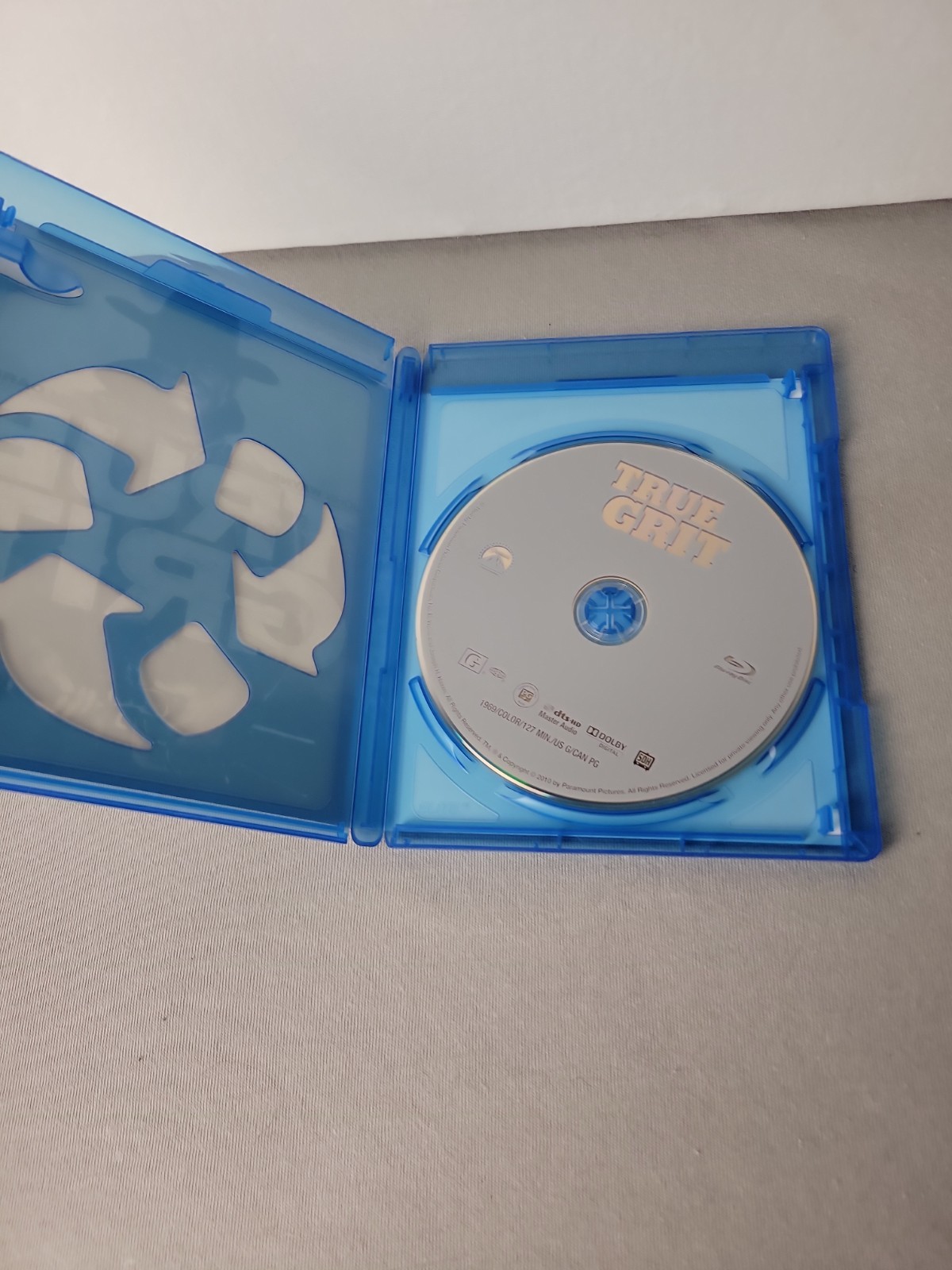 True Grit Blu-ray 1969 John Wayne Glen Campbell Kim Darby Classic Western