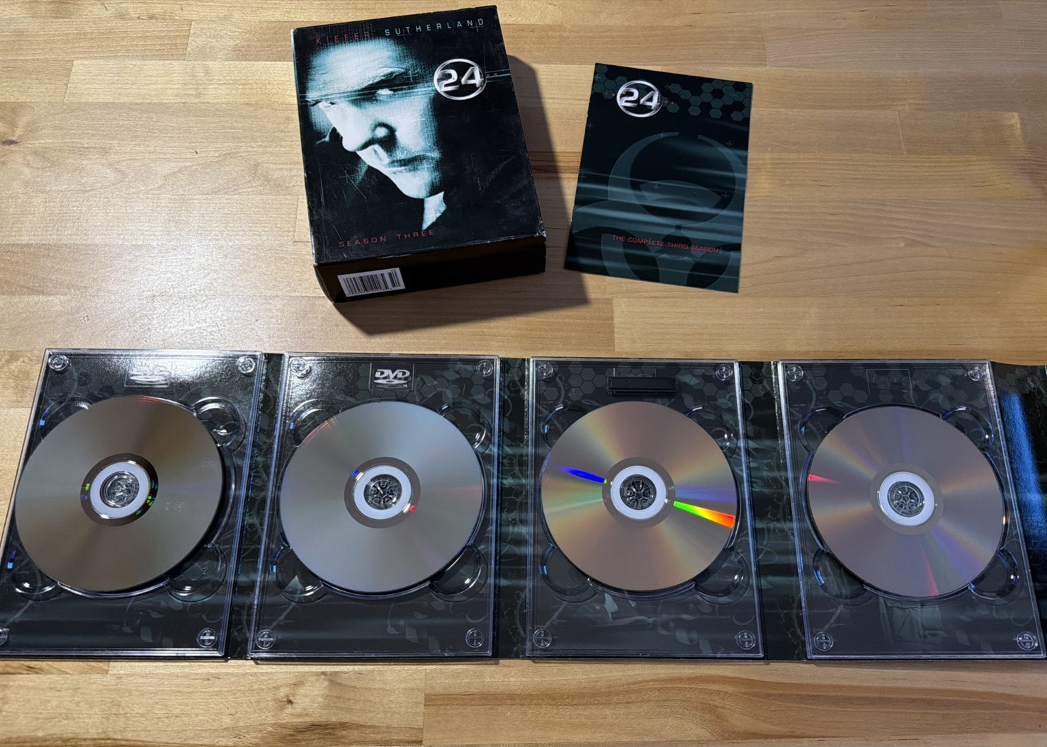 24 (2001 TV Series) DVD Jack Bauer, Kiefer Sutherland, Complete Seasons 1-7