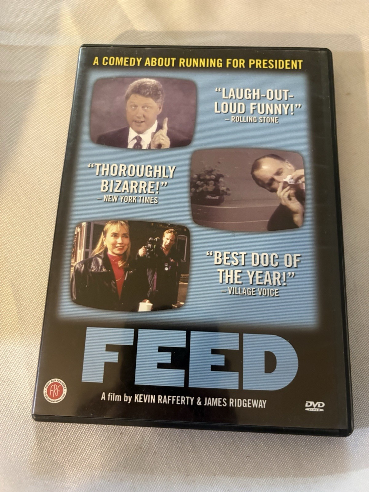 Feed DVD Out of Print RARE 1992 Documentary Media & Politics Clinton Perot Bush