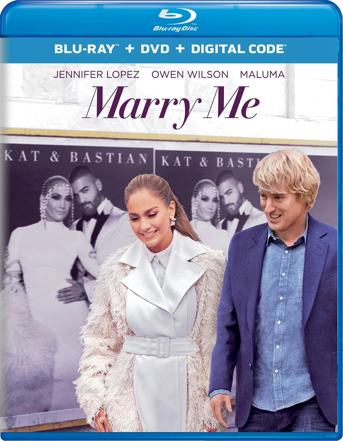 Marry Me Blu-ray Jennifer Lopez NEW