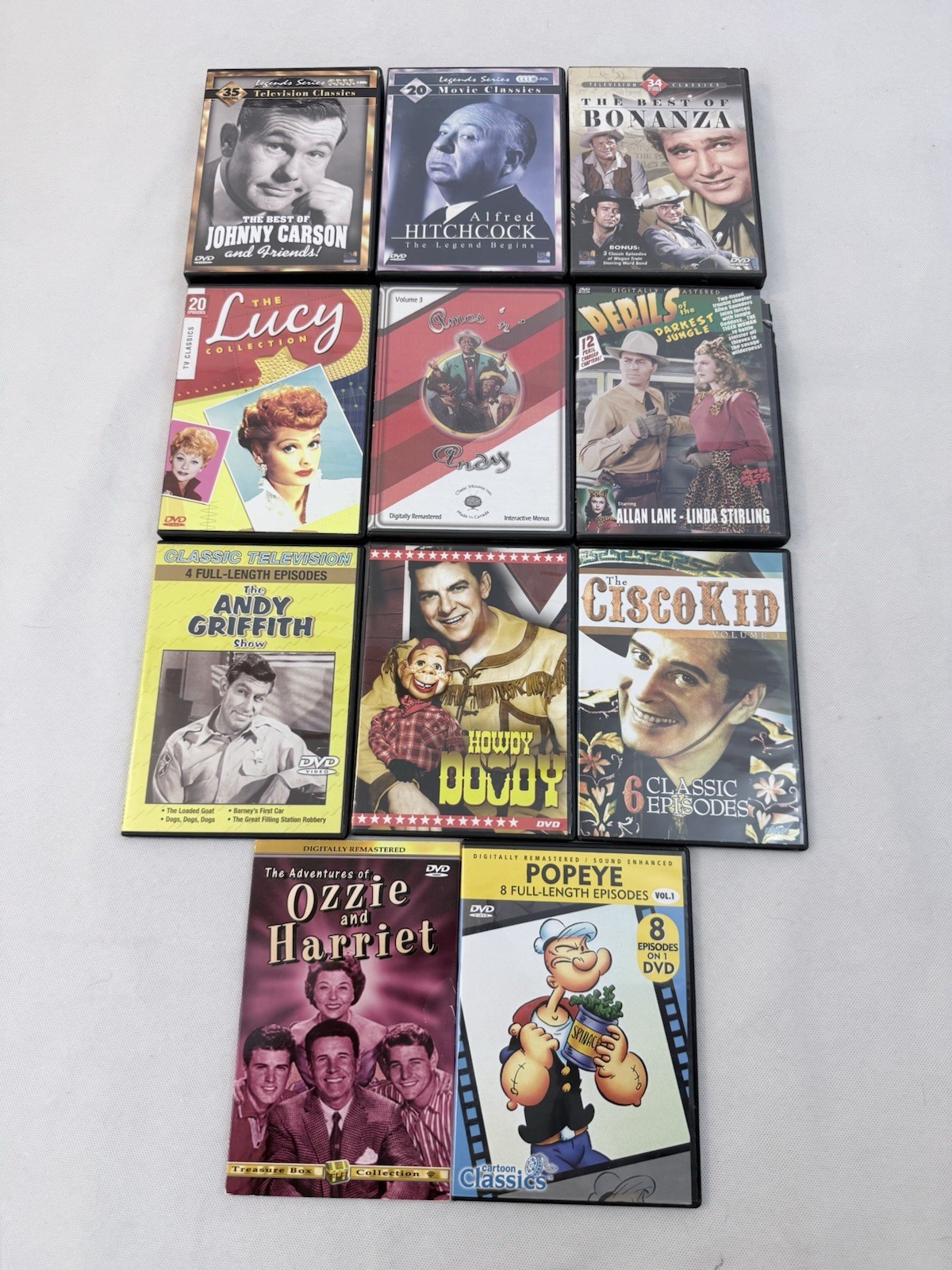 Vintage Classic Television & Tv Series Lot Of 11