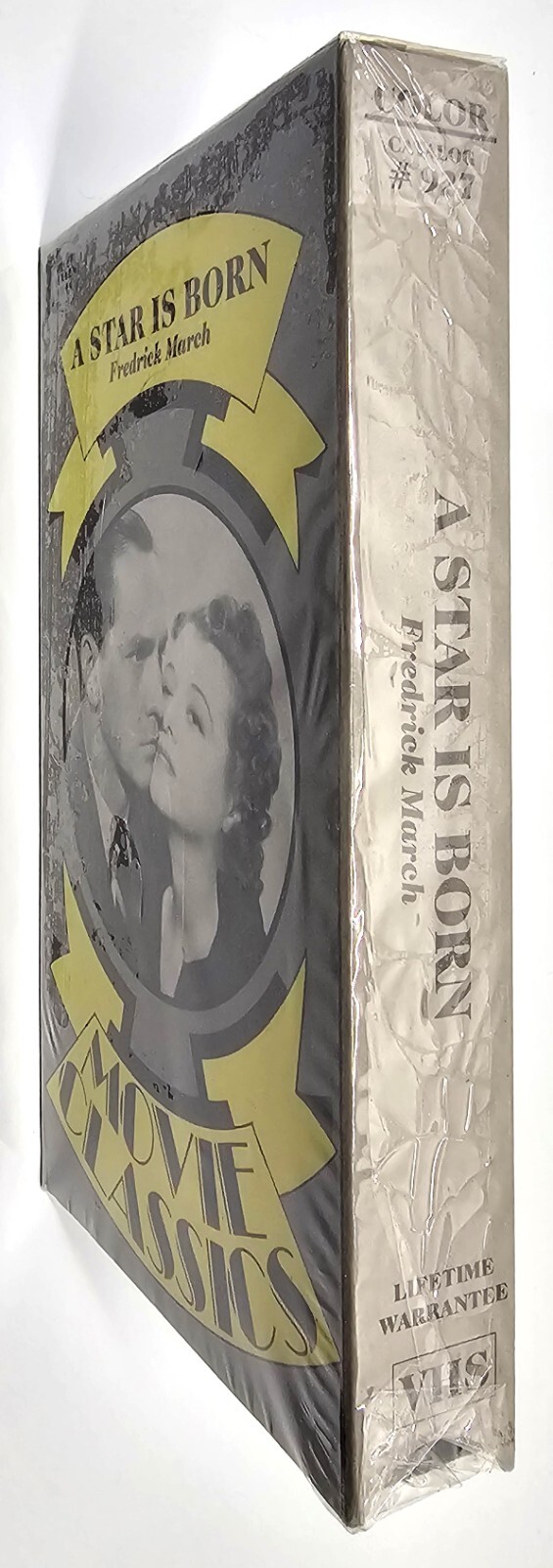 A Star Is Born VHS Fredric March Silver Screen Video Factory Sealed