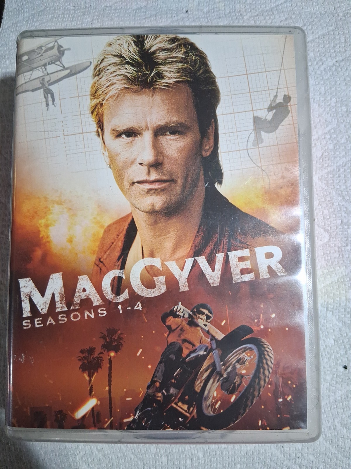 MacGyver Complete Seasons 1-4 (DVD) Richard Dean Anderson 22-Discs 1985-1989