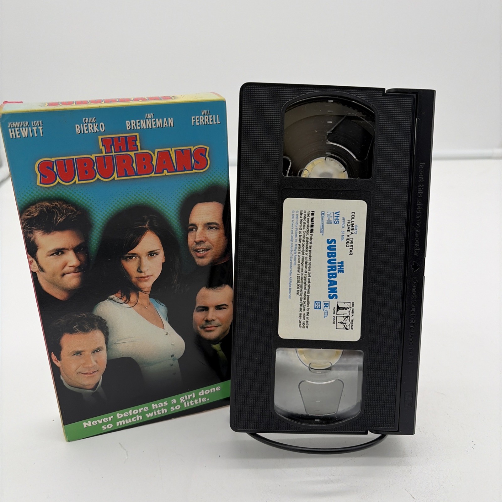 The suburbans, Jennifer Love Hewitt Will Ferrell, (VHS) Y2K comedy. Tested