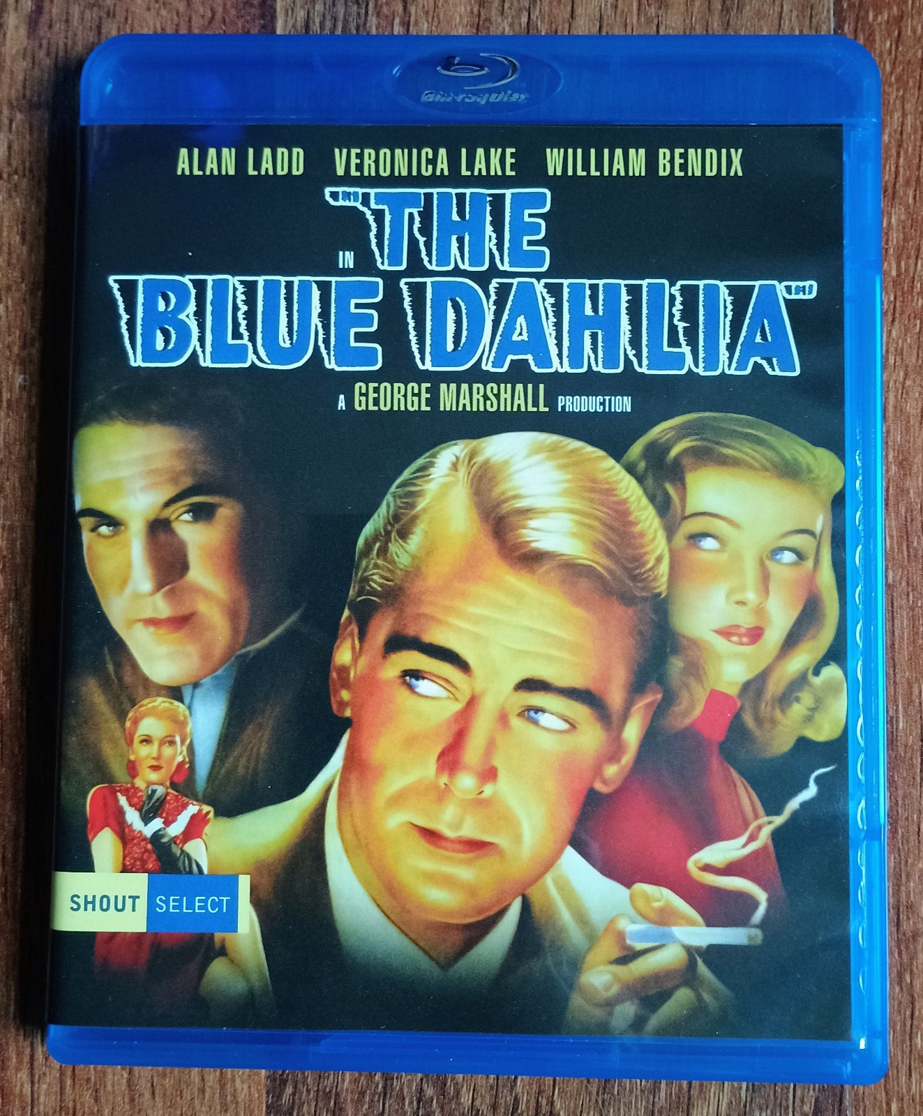 Shout Select THE BLUE DAHLIA Blu-ray 1946 Film Noir Alan Ladd Veronica Lake