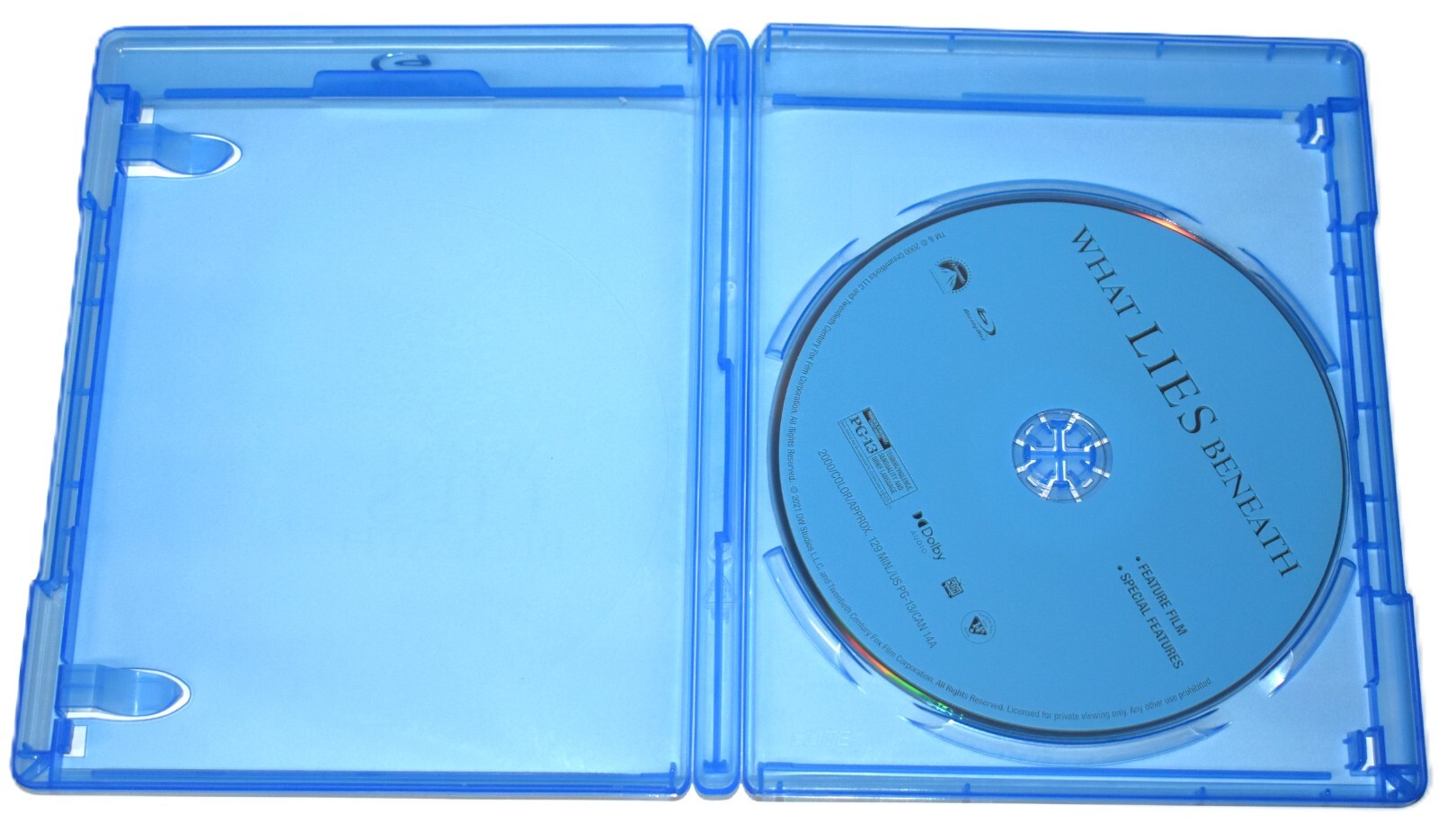 WHAT LIES BENEATH Supernatural Mystery Thriller US Blu-ray – Ford, Pfeiffer