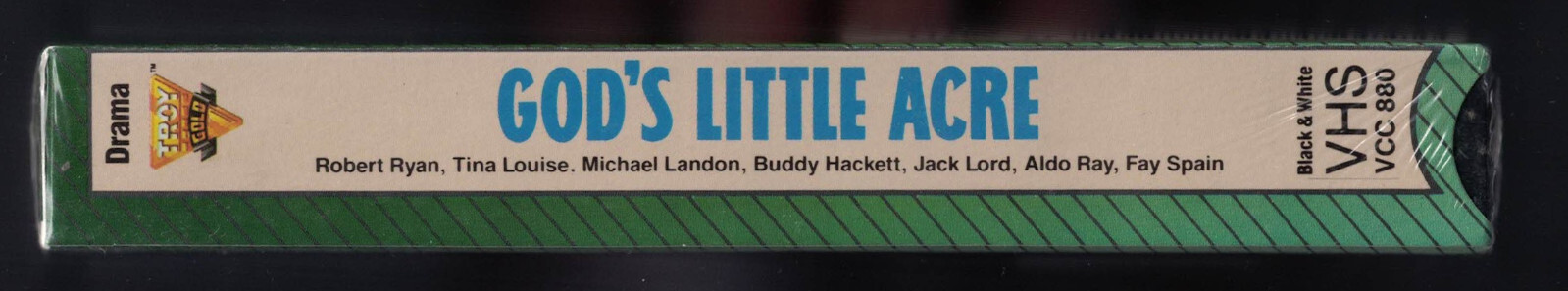 God’s Little Acre (Film 1958, VHS 1988) Robert Ryan Tina Louise Buddy Hackett