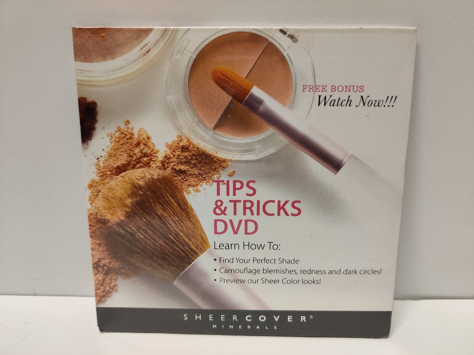 Sheercover Minerals Tips & Tricks DVD Instructional 40 min. Video 2008 SEALED