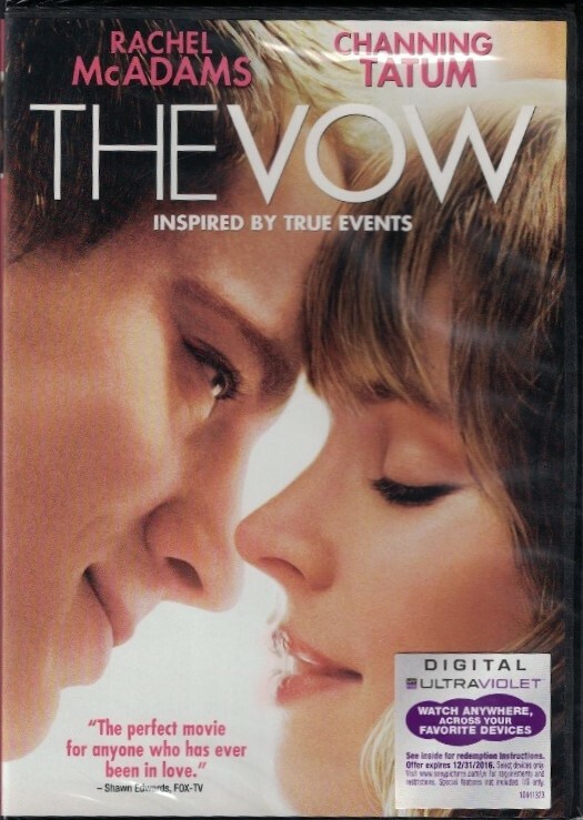 The Vow – DVD – Channing Tatum / Rachel McAdams / Michael Sucsy – New + Sealed