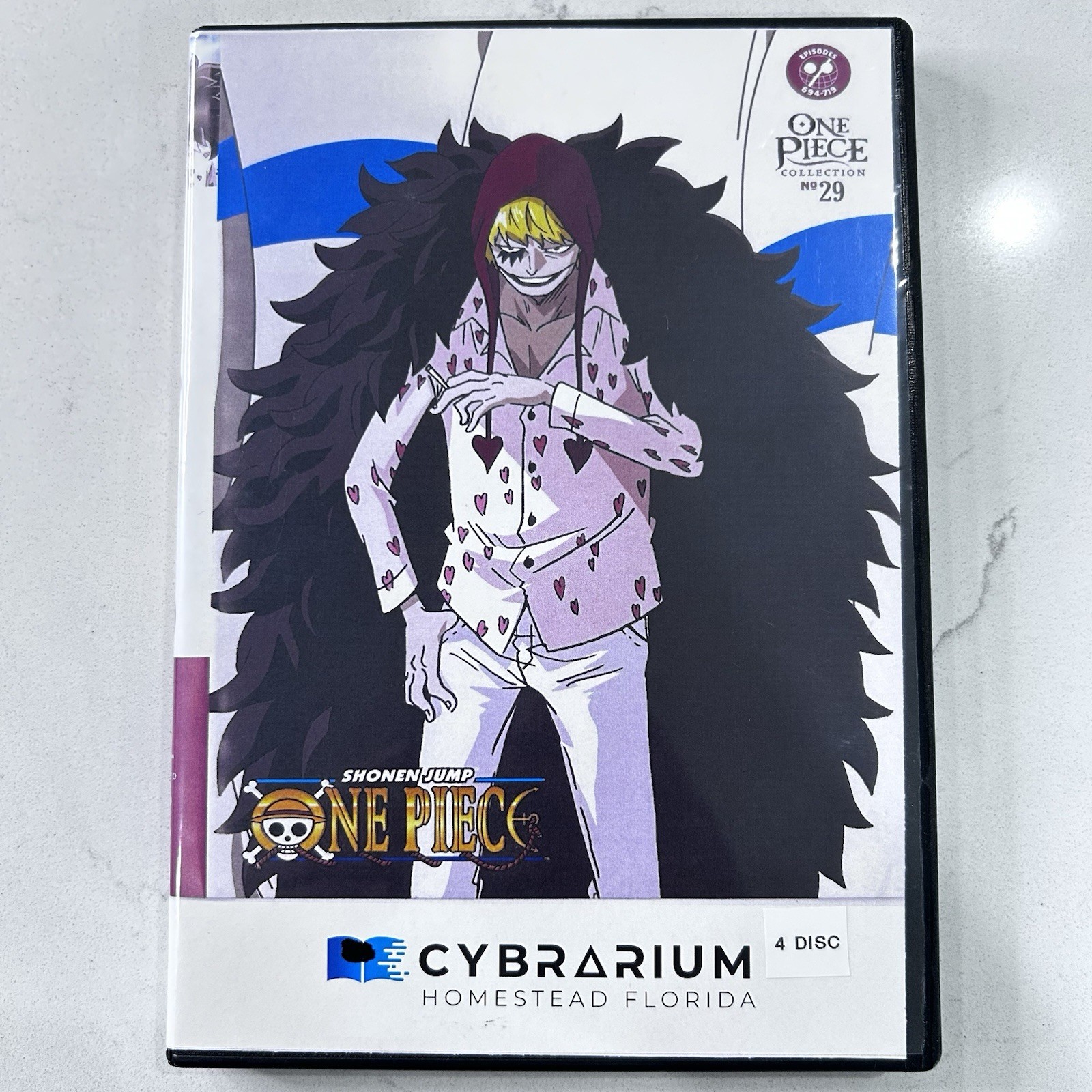 One Piece Collection No. 29 DVD Set Funimation Shonen Jump (4-Disc)