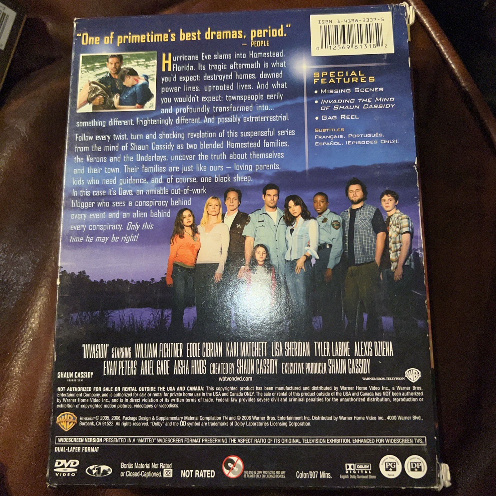 Invasion: Complete Series (DVD) EUC! 6 Discs