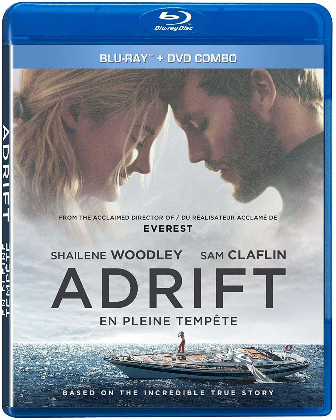 Adrift (Blu-Ray + DVD) new Free Shipping with slipcover