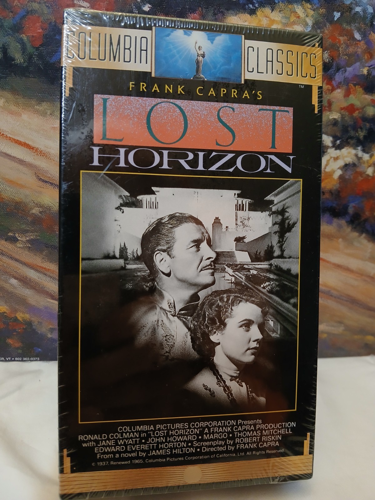 Lost Horizon VHS Movie New Sealed Frank Capra
