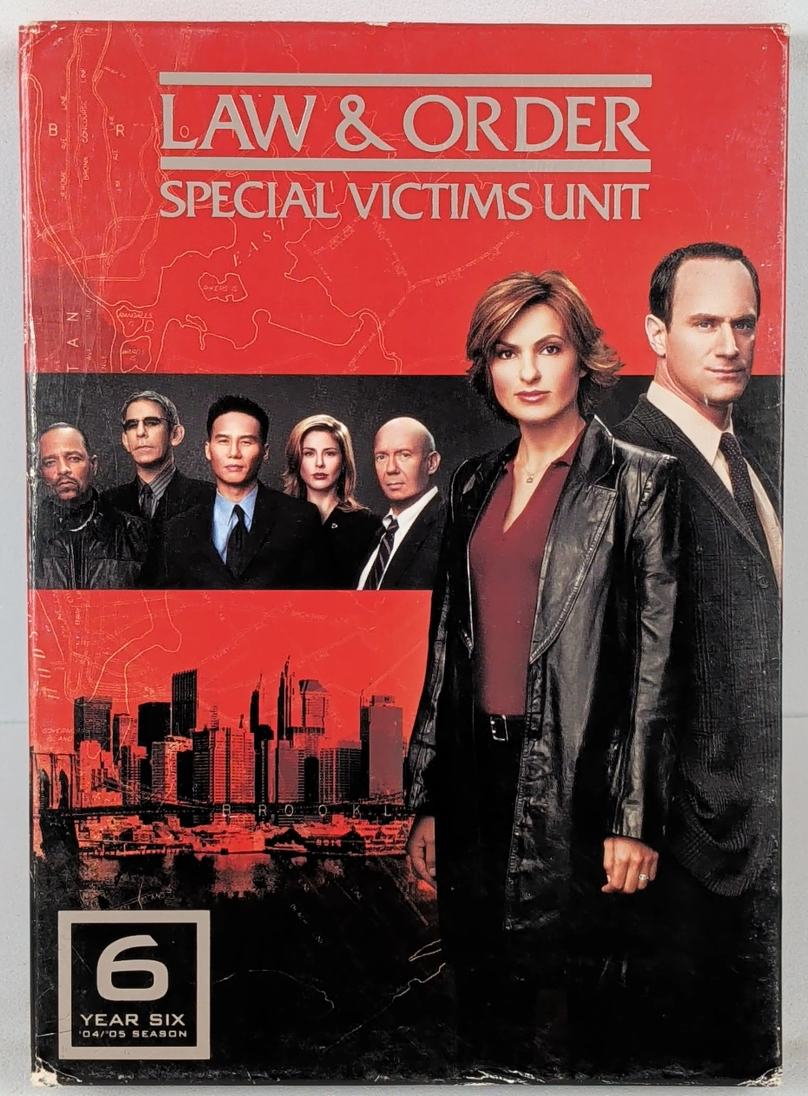 Law And Order Special Victims Unit Season 6 (2005) DVD B. D. Wong Free Shipping