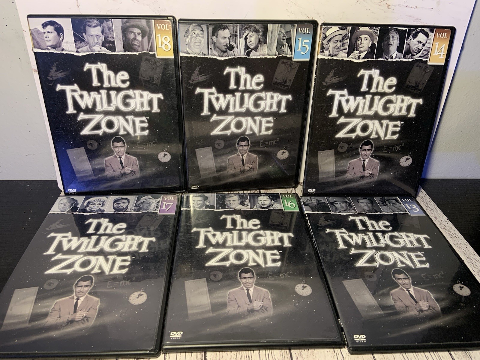 The Twilight Zone Show Collection Volumes 13-18 DVD Set CD