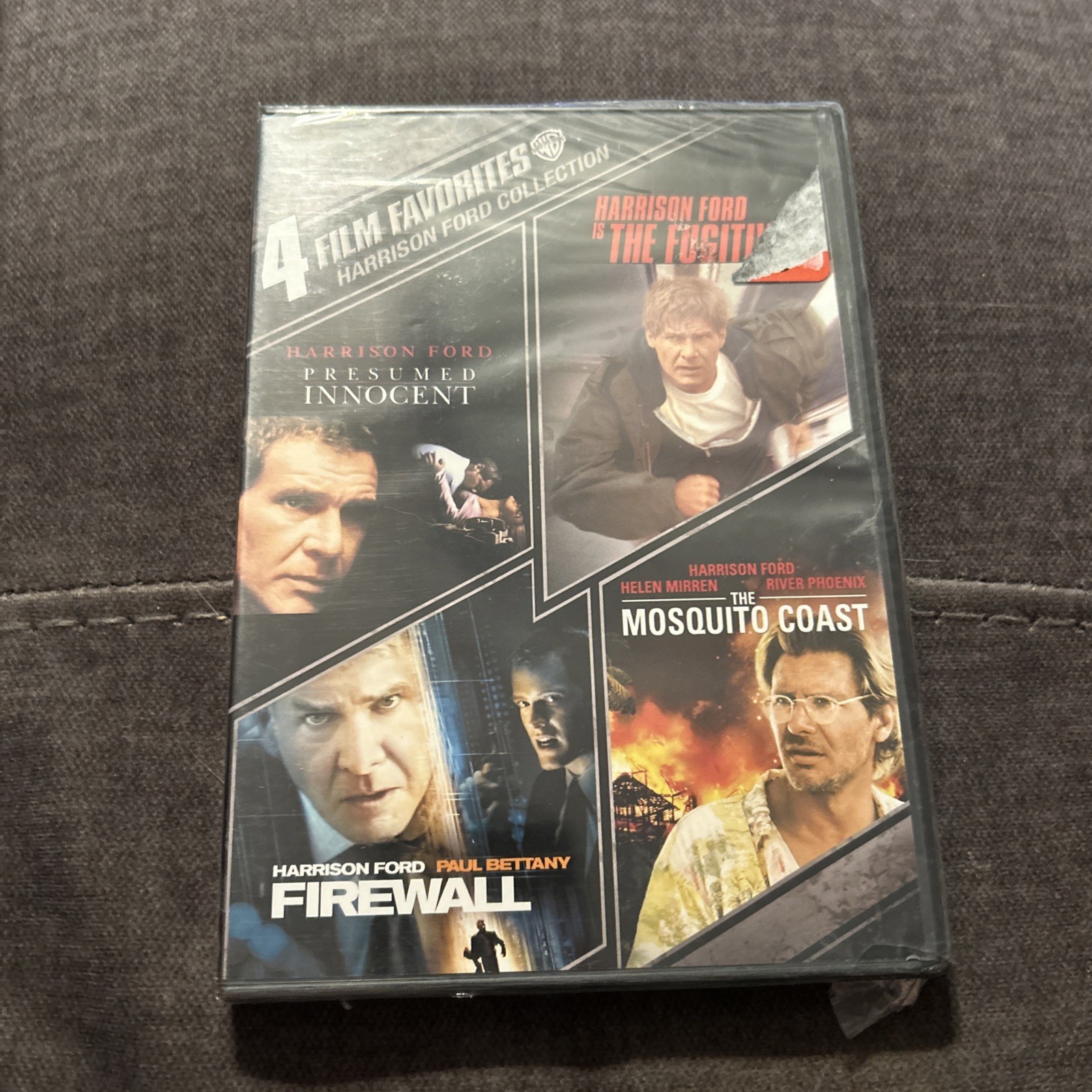 4 Film Favorites Harrison Ford Collection Presumed Innocent, Fugitive, Firewall