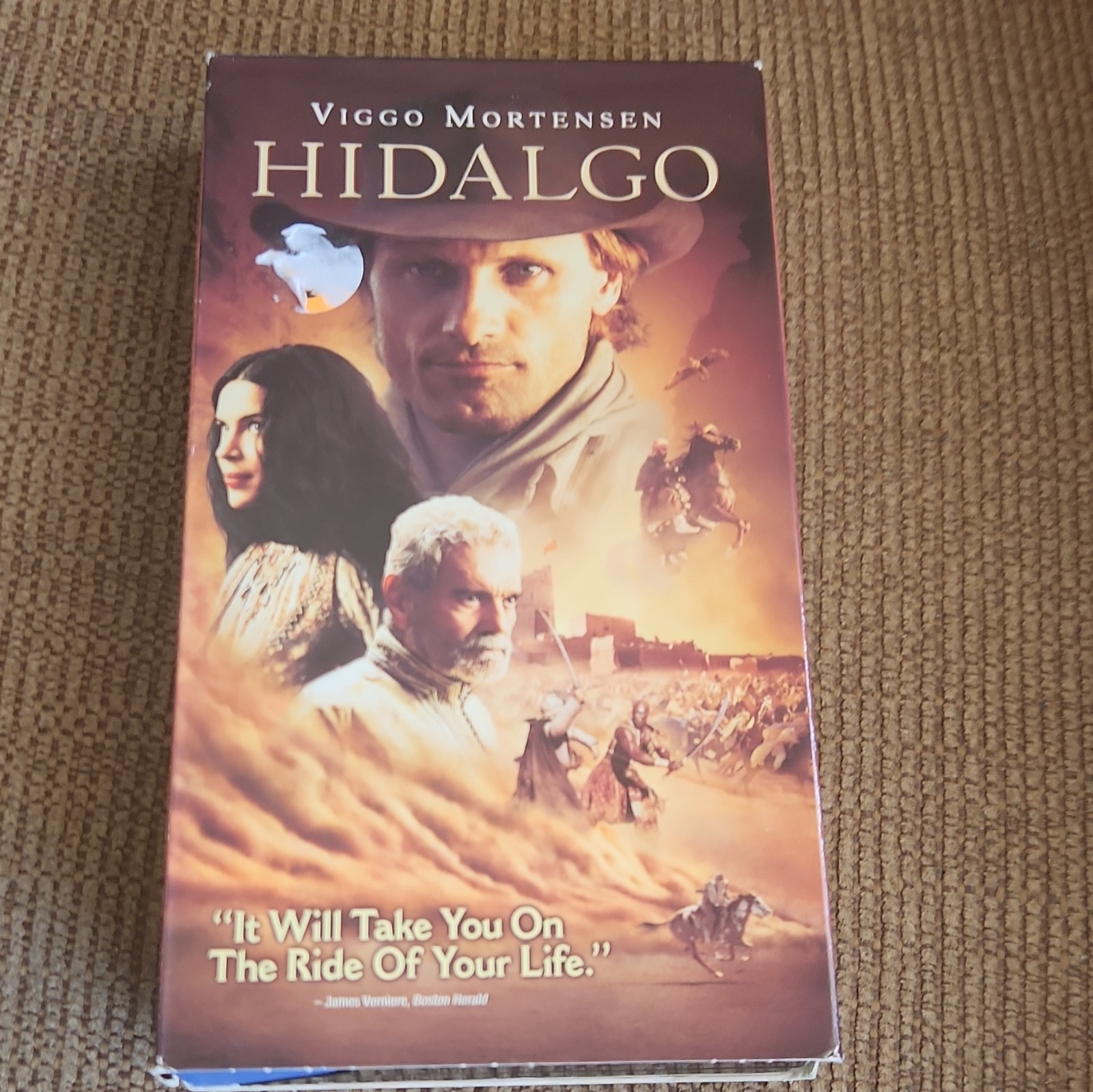 Hidalgo VHS (2004) PG-13 Viggo Mortensen, Dir. Joe Johnston, Dolby Surround
