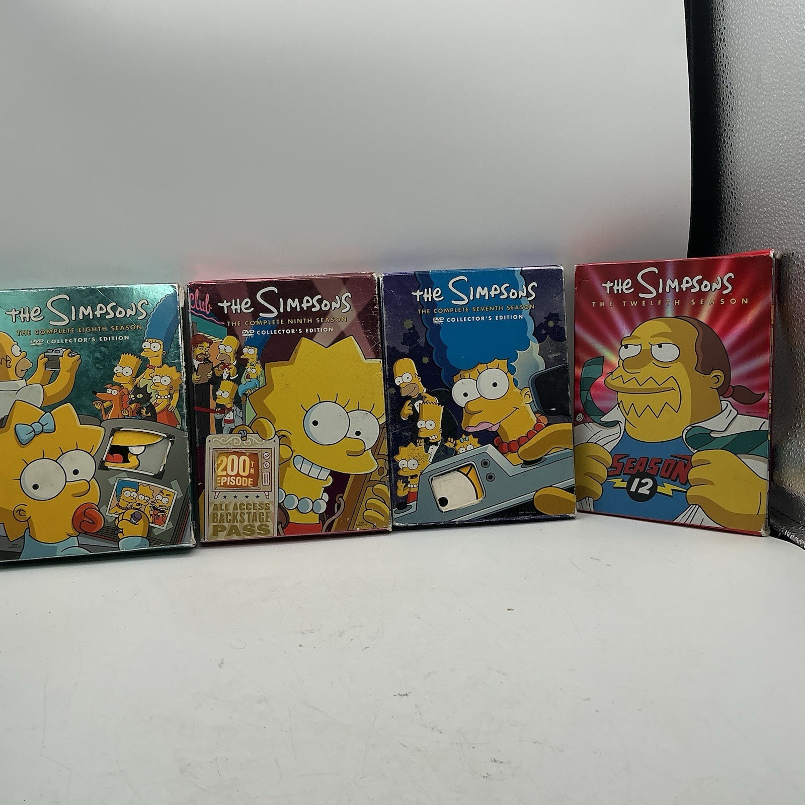 The Simpsons DVD Lot Seasons 7 8 9 & 12 Collector’s Edition Box Sets