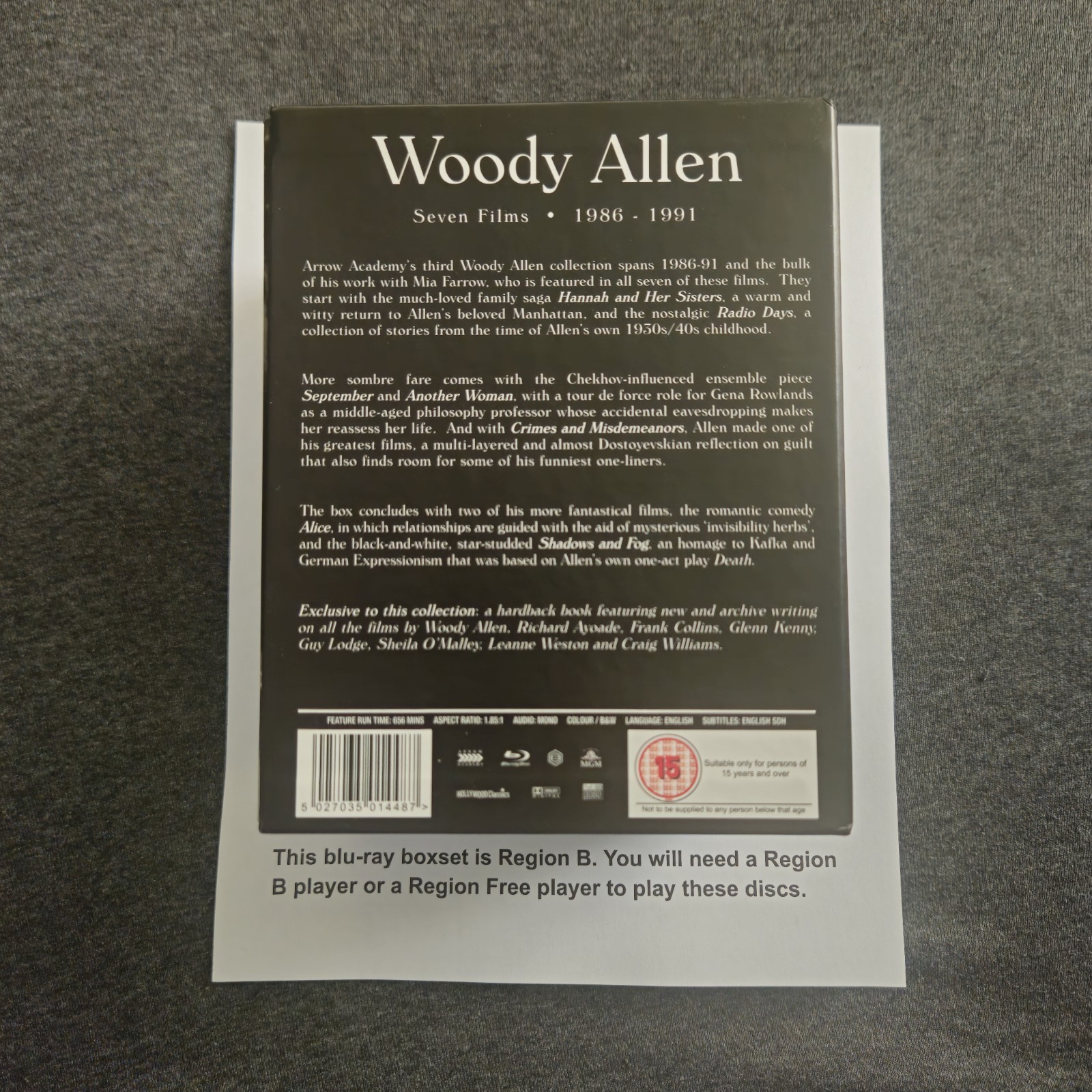 Lot Of 4 Woody Allen Blu-Ray Boxsets READ DESCRIPTION 27 Films Arrow Boutique