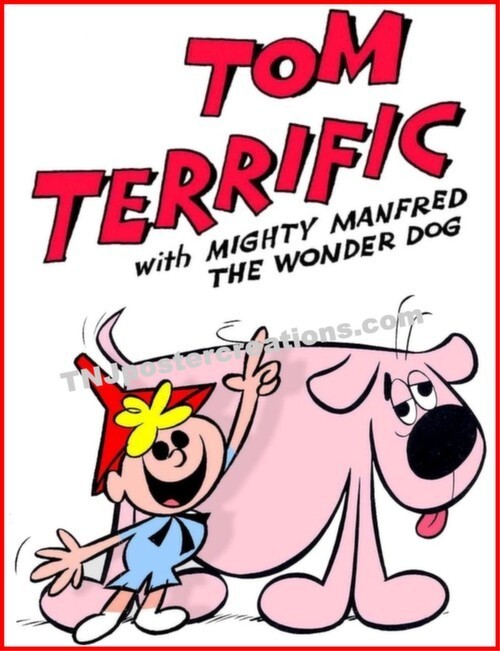 TOM TERRIFIC COMPLETE set 26 Cartoons 3 DVD – TERRYTOONS