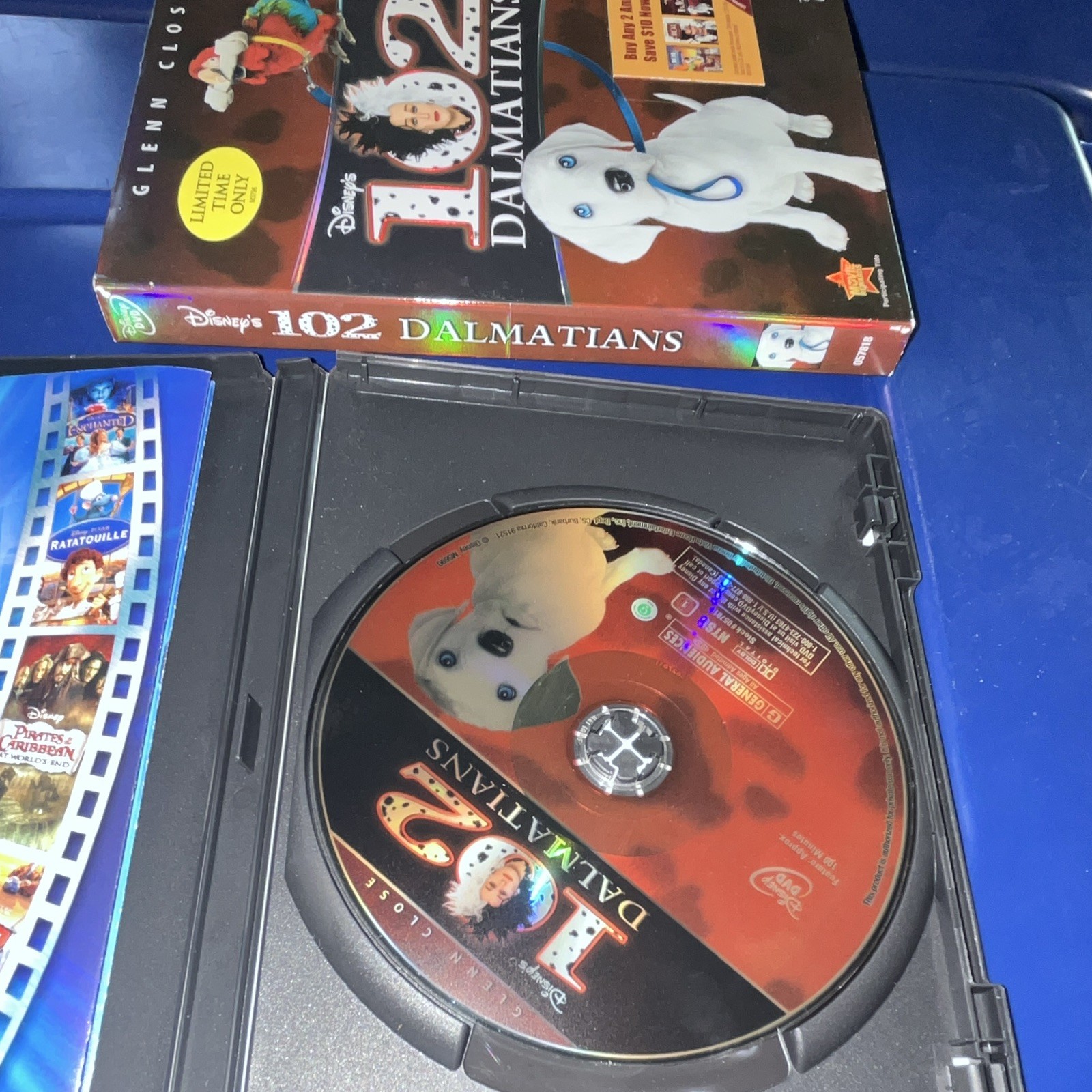 Walt Disney Studios 102 Dalmatians DVD (2000) G Family Glenn Close Widescreen