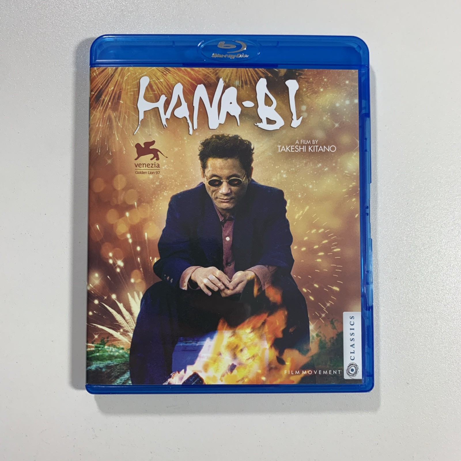Hana-Bi (1997) Film Movement Blu-ray – Takeshi Kitano – OOP – RARE – HTF!