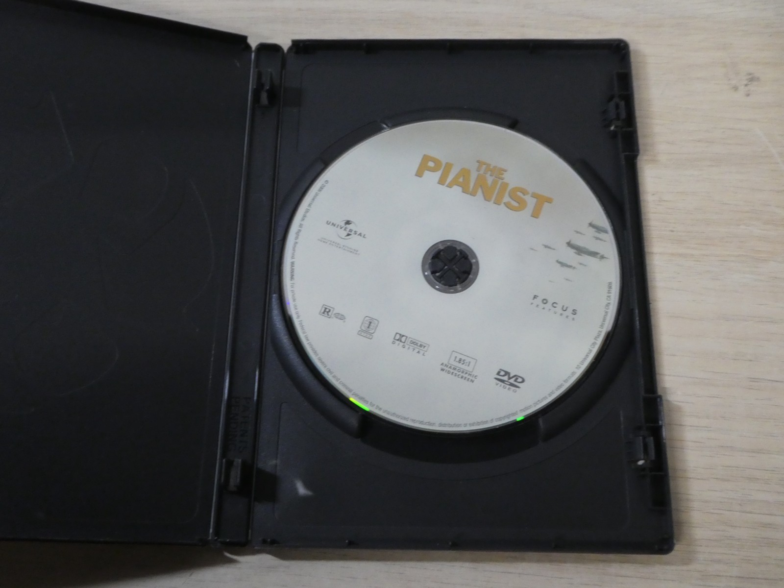The Pianist DVD 2006 Adrien Brody World War 2 Movie Widescreen Edition